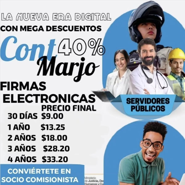 Emisión de firmas electrónicas